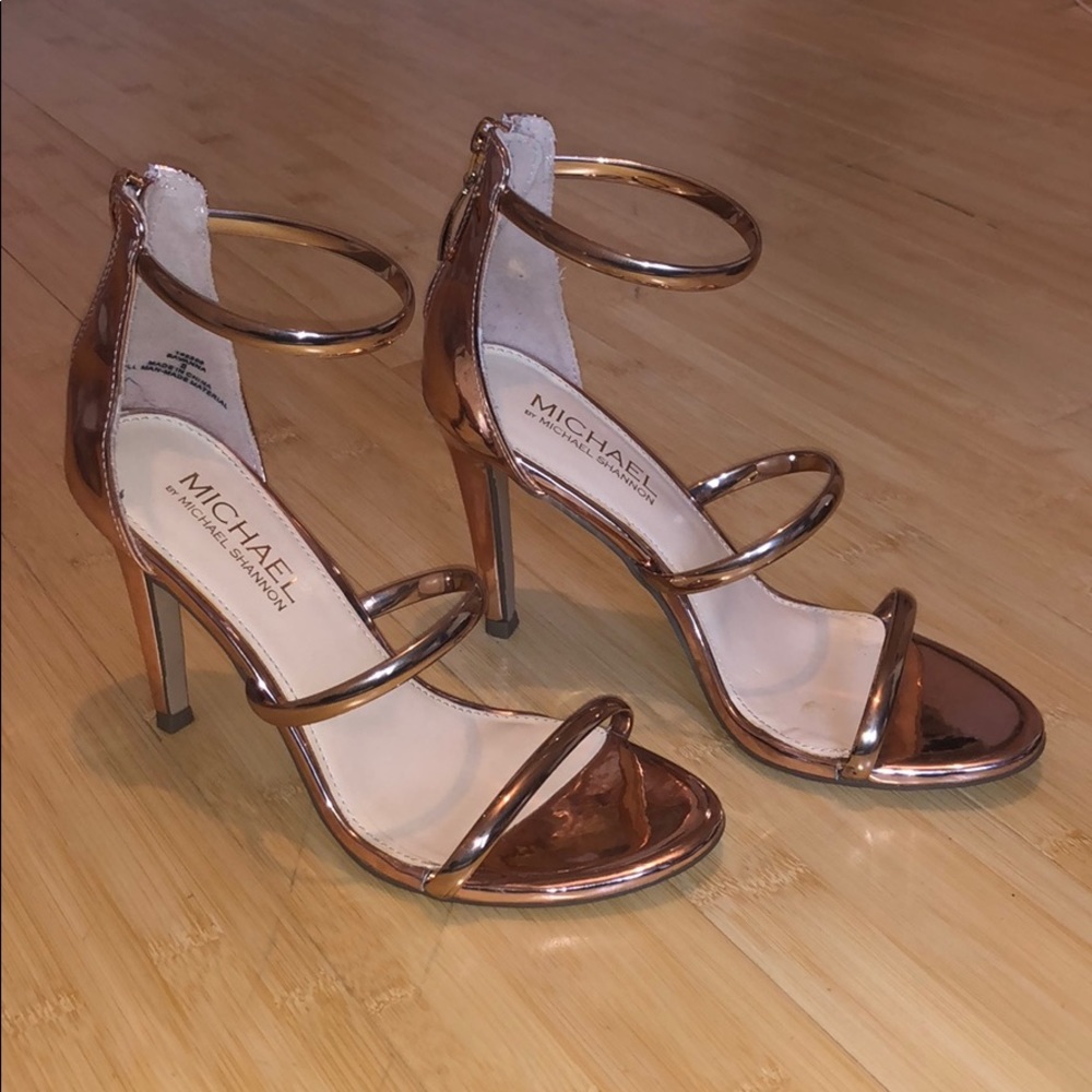 Strappy heels